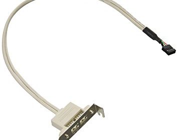 PCIブラケット用 USB2.0(x2ポート)延長ケーブル
