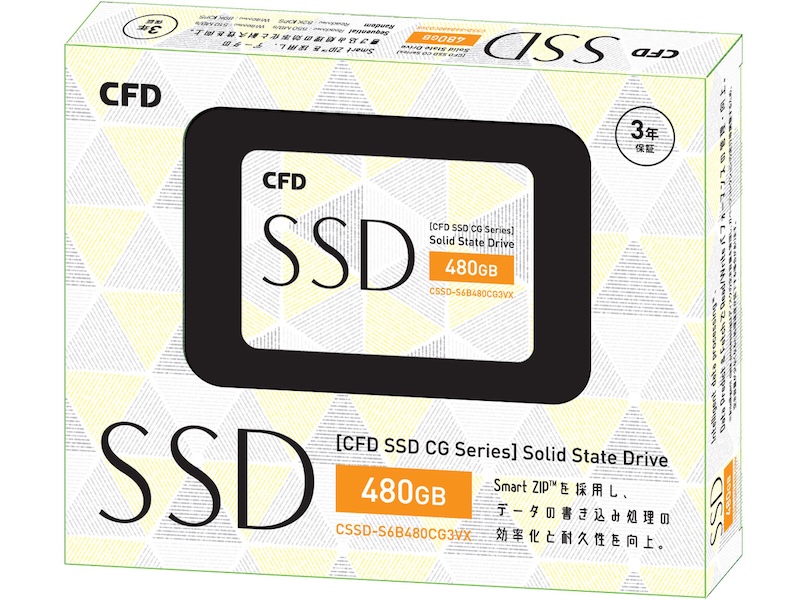 CFD 2.5インチ SSD 480GB